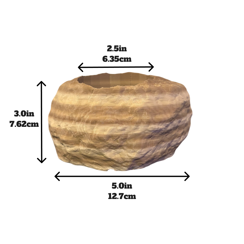 Rock Shaped Plant Pot (Sandstone)